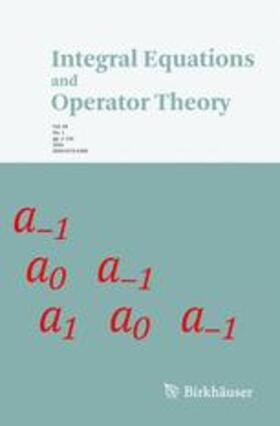 Editor-in-Chief: Christiane Tretter |  Integral Equations and Operator Theory | Zeitschrift |  Sack Fachmedien