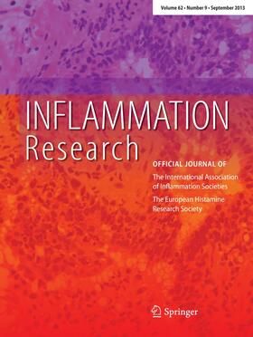 Managing Editor: John A. Di Battista |  Inflammation Research | Zeitschrift |  Sack Fachmedien