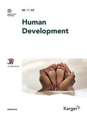  Human Development | Zeitschrift |  Sack Fachmedien