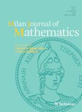 Managing editor: Franco Tomarelli |  Milan Journal of Mathematics | Zeitschrift |  Sack Fachmedien