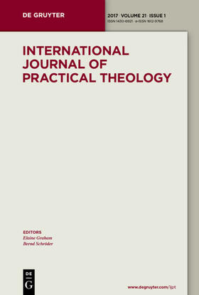International Journal of Practical Theology | De Gruyter | Zeitschrift | sack.de