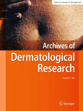  Archives of Dermatological Research | Zeitschrift |  Sack Fachmedien