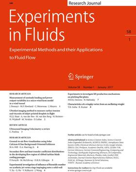Editor-in-Chief: E.K. Longmire / C. Tropea / J. Westerweel |  Experiments in Fluids | Zeitschrift |  Sack Fachmedien