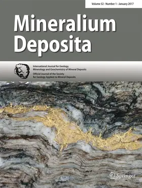 Editors-in-Chief: G. Beaudoin / B. Lehmann |  Mineralium Deposita | Zeitschrift |  Sack Fachmedien