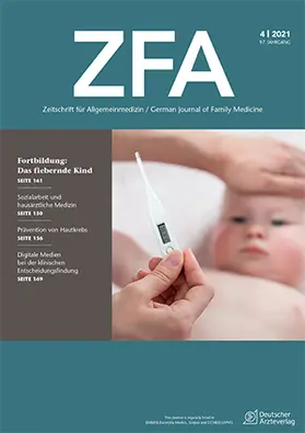 Deutsche Gesellschaft für Allgemeinmedizin und Familienmedizin (DEGAM) |  Zeitschrift für Allgemeinmedizin | Zeitschrift |  Sack Fachmedien