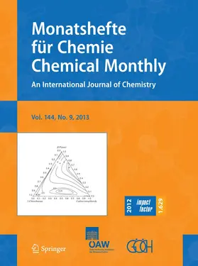 Editor-in-Chief: Peter Gärtner |  Monatshefte für Chemie - Chemical Monthly | Zeitschrift |  Sack Fachmedien