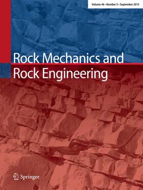 Editor-in-Chief: G. Barla |  Rock Mechanics and Rock Engineering | Zeitschrift |  Sack Fachmedien