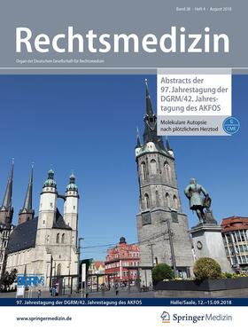  Rechtsmedizin | Zeitschrift |  Sack Fachmedien