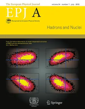 Editors-in-Chief: T.S. Biró / Th. Duguet / M. Jose Garcia Borge |  The European Physical Journal A | Zeitschrift |  Sack Fachmedien