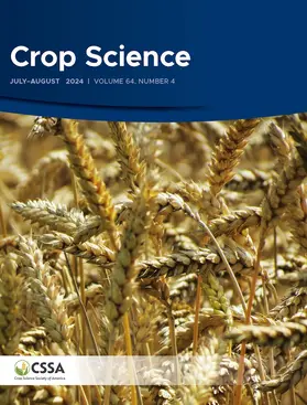  Crop Science | Zeitschrift |  Sack Fachmedien