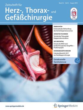  Zeitschrift für Herz-,Thorax- und Gefäßchirurgie | Zeitschrift |  Sack Fachmedien