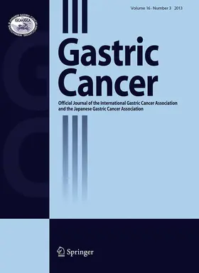 Editor-in-Chief: Y. Kitagawa / G. de Manzoni |  Gastric Cancer | Zeitschrift |  Sack Fachmedien