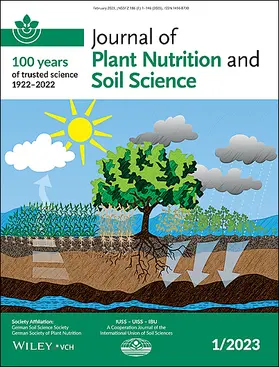  Journal of Plant Nutrition and Soil Science | Zeitschrift |  Sack Fachmedien