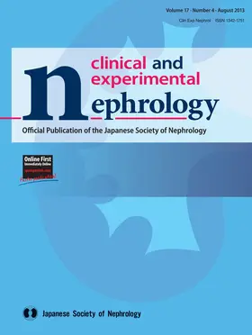 Editor-in-Chief: Ichiei Narita |  Clinical and Experimental Nephrology | Zeitschrift |  Sack Fachmedien