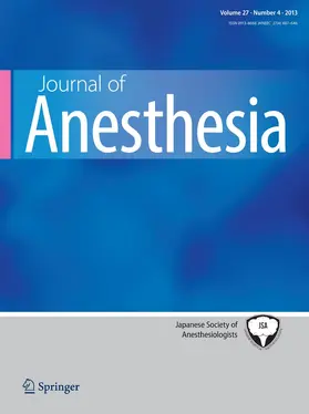 Editor-in-Chief: Michiaki Yamakage |  Journal of Anesthesia | Zeitschrift |  Sack Fachmedien