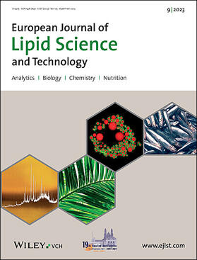  European Journal of Lipid Science & Technology | Zeitschrift |  Sack Fachmedien