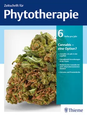 Prof. Dr. med. Karin Kraft, Prof. Dr. med. Jost Langhorst, Prof. Dr. rer. nat. Matthias F. Melzig, Dr. med. Rainer Stange, Dr. rer. nat. Dr. med. Bernhard Uehleke |  Zeitschrift für Phytotherapie | Zeitschrift |  Sack Fachmedien