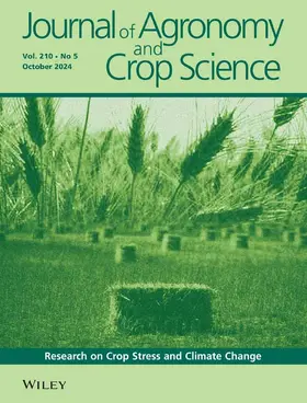  Journal of Agronomy and Crop Science | Zeitschrift |  Sack Fachmedien