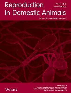  Reproduction in Domestic Animals | Zeitschrift |  Sack Fachmedien