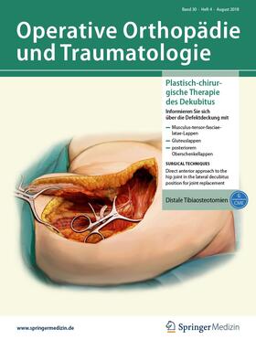  Operative Orthopädie und Traumatologie | Zeitschrift |  Sack Fachmedien
