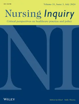  Nursing Inquiry | Zeitschrift |  Sack Fachmedien