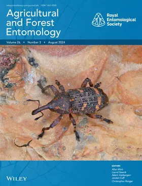  Agricultural and Forest Entomology | Zeitschrift |  Sack Fachmedien