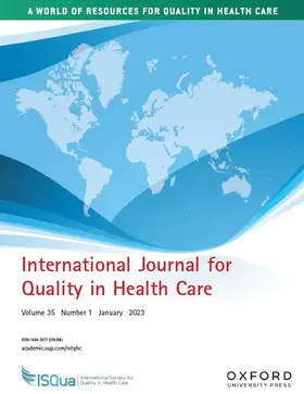  International Journal for Quality in Health Care | Zeitschrift |  Sack Fachmedien