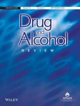  Drug and Alcohol Review | Zeitschrift |  Sack Fachmedien