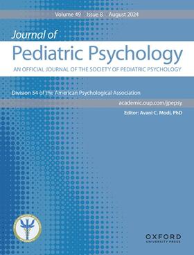  Journal of Pediatric Psychology | Zeitschrift |  Sack Fachmedien