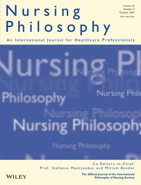  Nursing Philosophy | Zeitschrift |  Sack Fachmedien