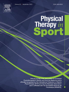  Physical Therapy in Sport | Zeitschrift |  Sack Fachmedien