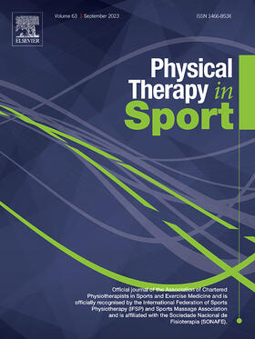 Physical Therapy in Sport | Churchill Livingstone | Zeitschrift | sack.de