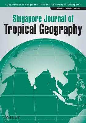  Singapore Journal of Tropical Geography | Zeitschrift |  Sack Fachmedien