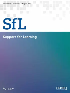  Support for Learning | Zeitschrift |  Sack Fachmedien