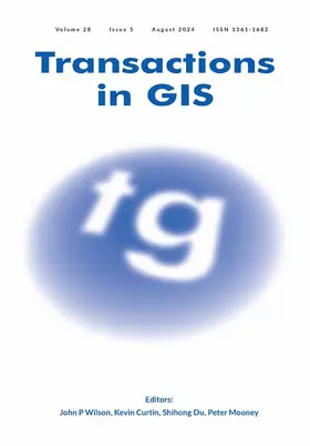  Transactions in GIS | Zeitschrift |  Sack Fachmedien