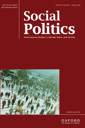  Social Politics: International Studies in Gender, State & Society | Zeitschrift |  Sack Fachmedien