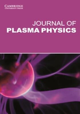  Journal of Plasma Physics | Zeitschrift |  Sack Fachmedien