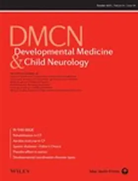  Developmental Medicine & Child Neurology (DMCN) | Zeitschrift |  Sack Fachmedien