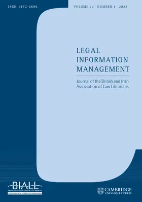  Legal Information Management | Zeitschrift |  Sack Fachmedien