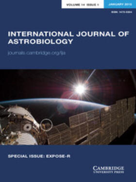  International Journal of Astrobiology | Zeitschrift |  Sack Fachmedien