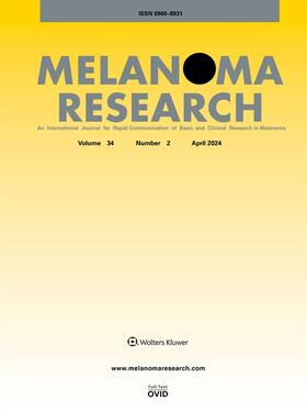  Melanoma Research | Zeitschrift |  Sack Fachmedien