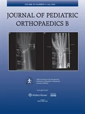  Journal of Pediatric Orthopaedics, Part B | Zeitschrift |  Sack Fachmedien