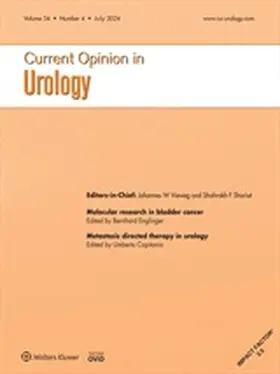  Current Opinion in Urology | Zeitschrift |  Sack Fachmedien