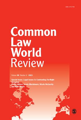  Common Law World Review | Zeitschrift |  Sack Fachmedien