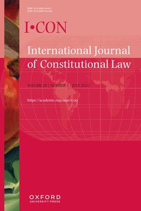  International Journal of Constitutional Law | Zeitschrift |  Sack Fachmedien