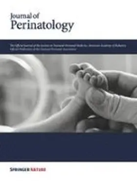 Editor: Edward E Lawson |  Journal of Perinatology | Zeitschrift |  Sack Fachmedien