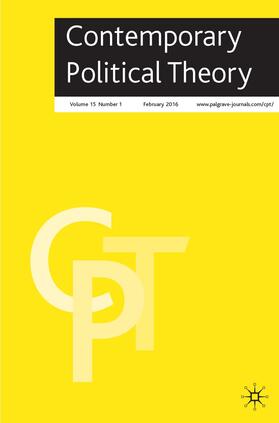 Editor: T. Carver / S.A. Chambers / M. Ferguson / J. Martin / A. Valls |  Contemporary Political Theory | Zeitschrift |  Sack Fachmedien