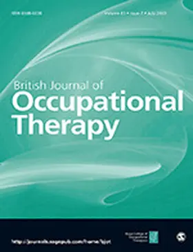  British Journal of Occupational Therapy | Zeitschrift |  Sack Fachmedien