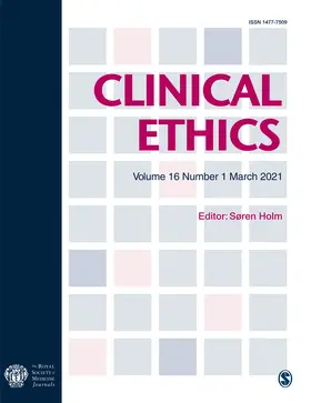  Clinical Ethics | Zeitschrift |  Sack Fachmedien