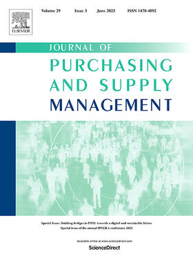  Journal of Purchasing & Supply Management | Zeitschrift |  Sack Fachmedien